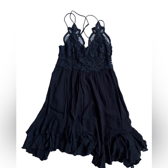 Free People Dresses & Skirts - Black lace free people dress